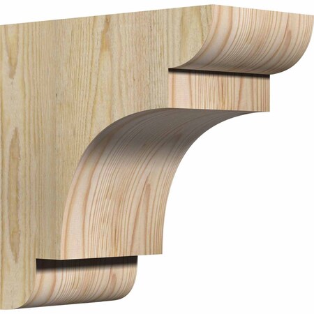 Ekena Millwork New Brighton Rough Sawn Corbel, Douglas Fir, 6"W x 12"D x 12"H COR06X12X12NEB00RDF